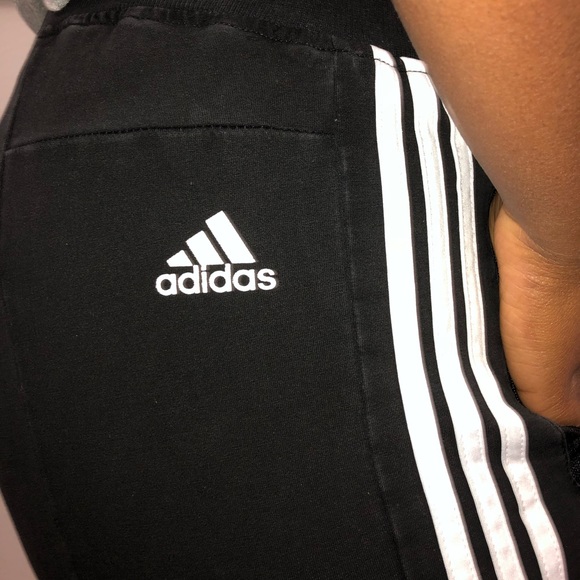 Adidas Black Sweatpants - Picture 2 of 6